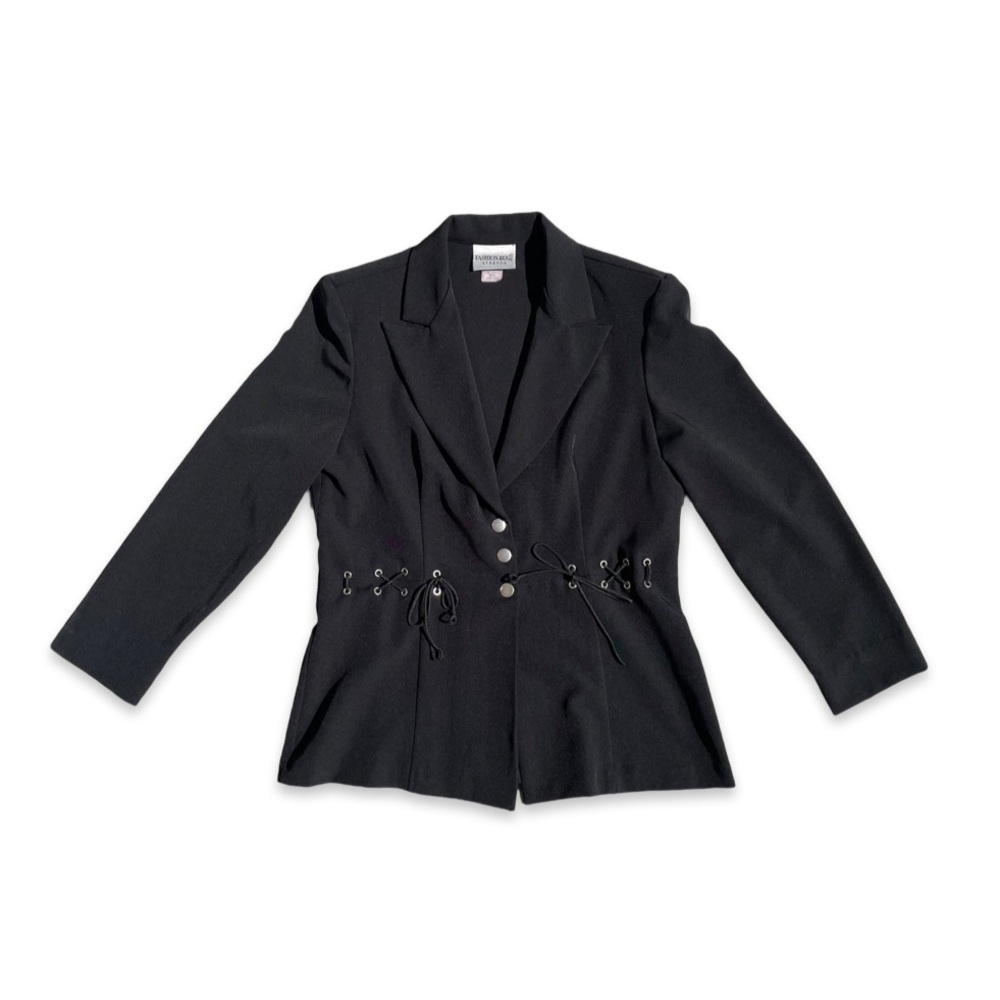Vintage Fashion Bug Stretch Blazer Size M EUC